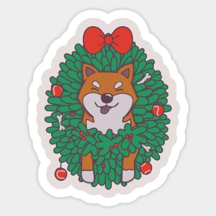 Hanging Through The Festive Season Sticker